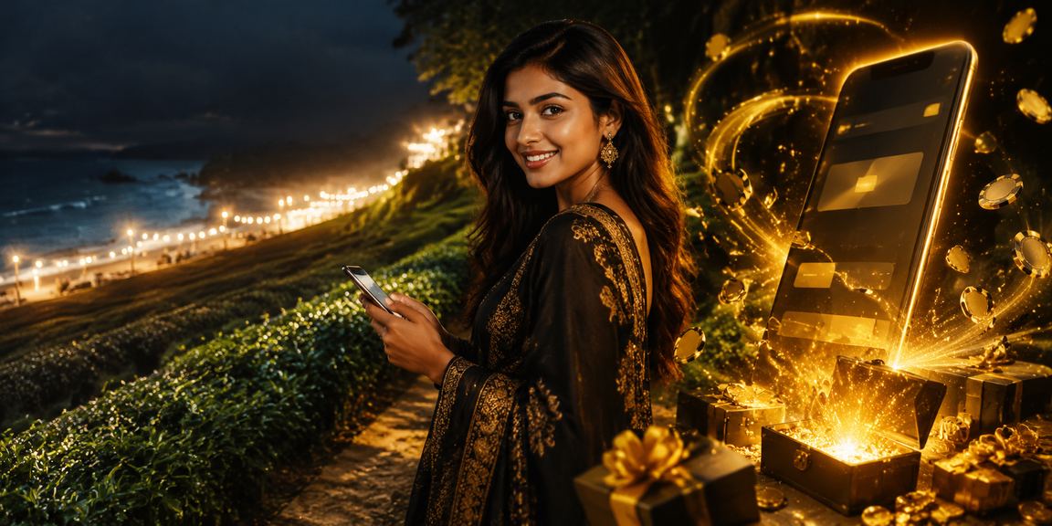 কক্সবাজারে চা বাগানের পাশে মোবাইলে ক্যাসিনো গেম উপভোগ করছেন একজন ব্যবহারকারী